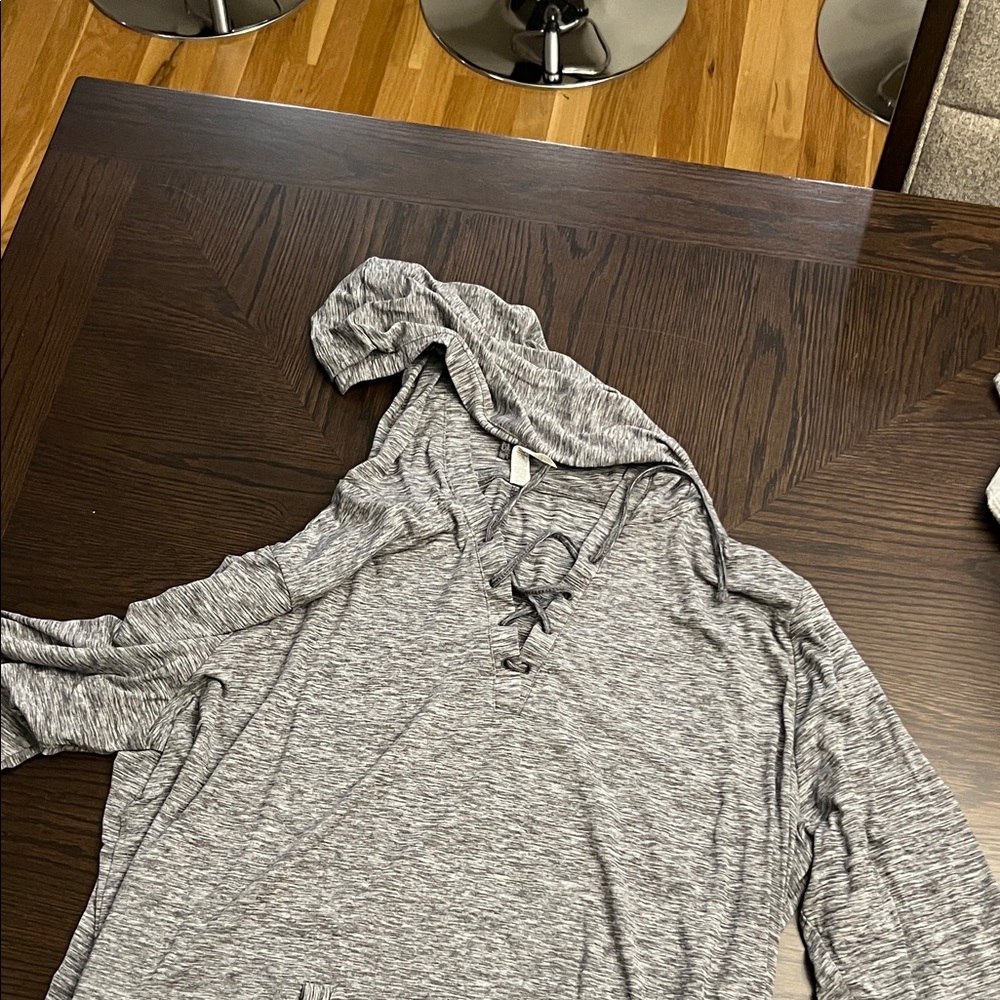 RBX Charcoal Heather Hooded Top